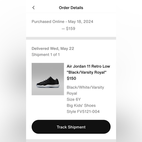 AIR JORDAN 11 RETRO LOW (Grade School) - Picture 12 of 12